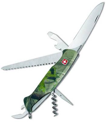 яНож Wenger New Ranger 1.77.55.803 (120mm, камуфляж)